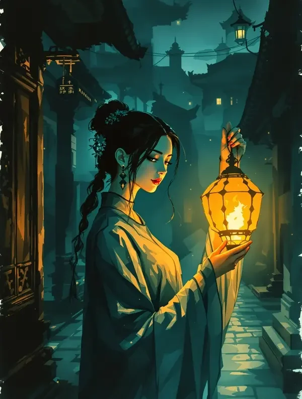 黄果新网 精选剧集《墨灯夜谭》缩略封面