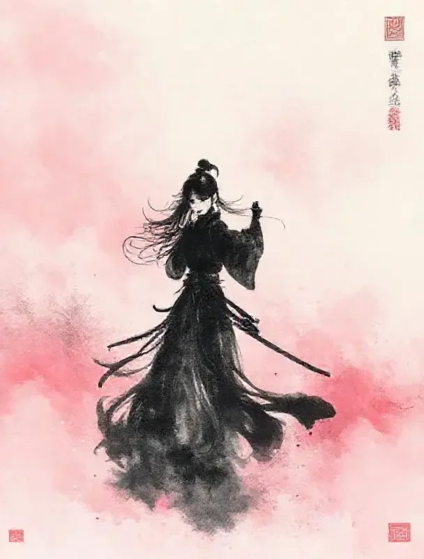 黄果新网 古风短剧《云间月》封面剧照