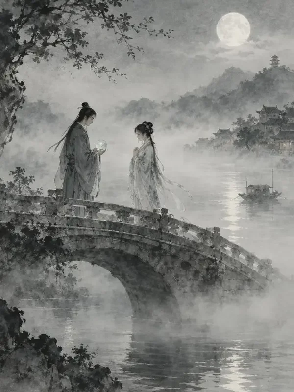 黄果新网 古风短剧《琉璃辞》封面剧照